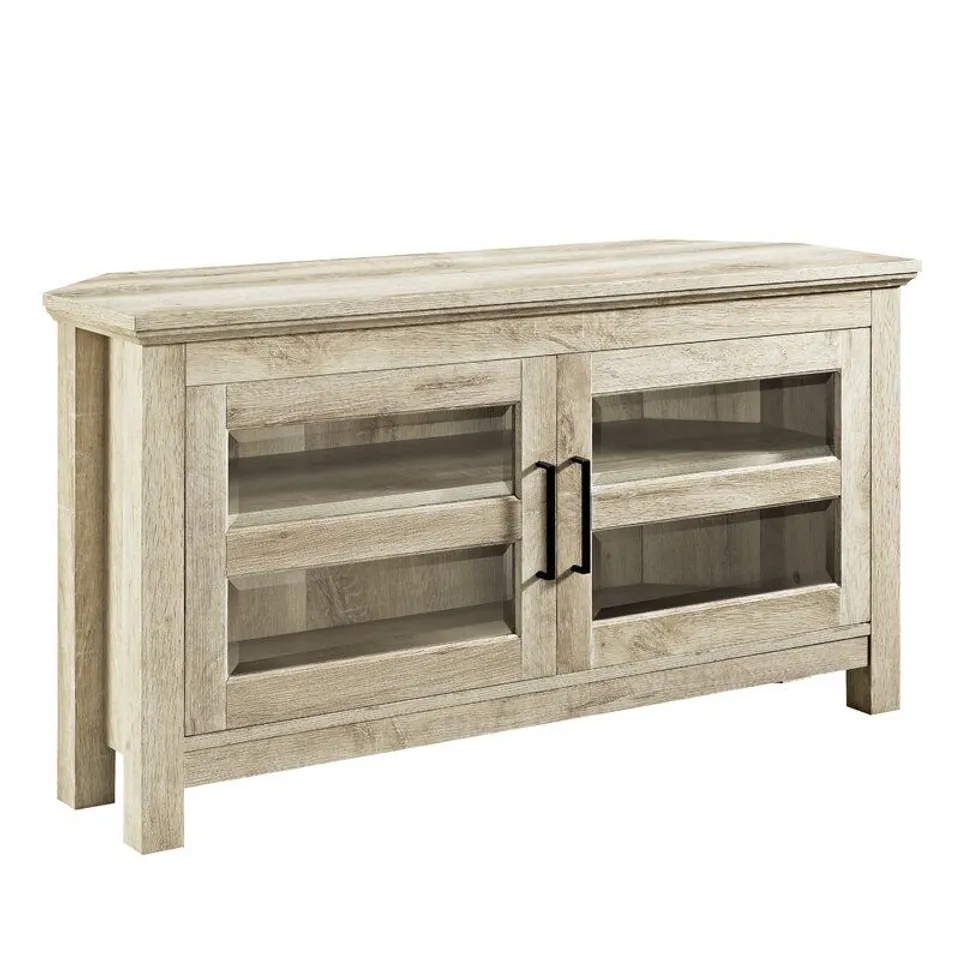 BOXED LACIE-MAE TV STAND WHITE (UPTO 50")