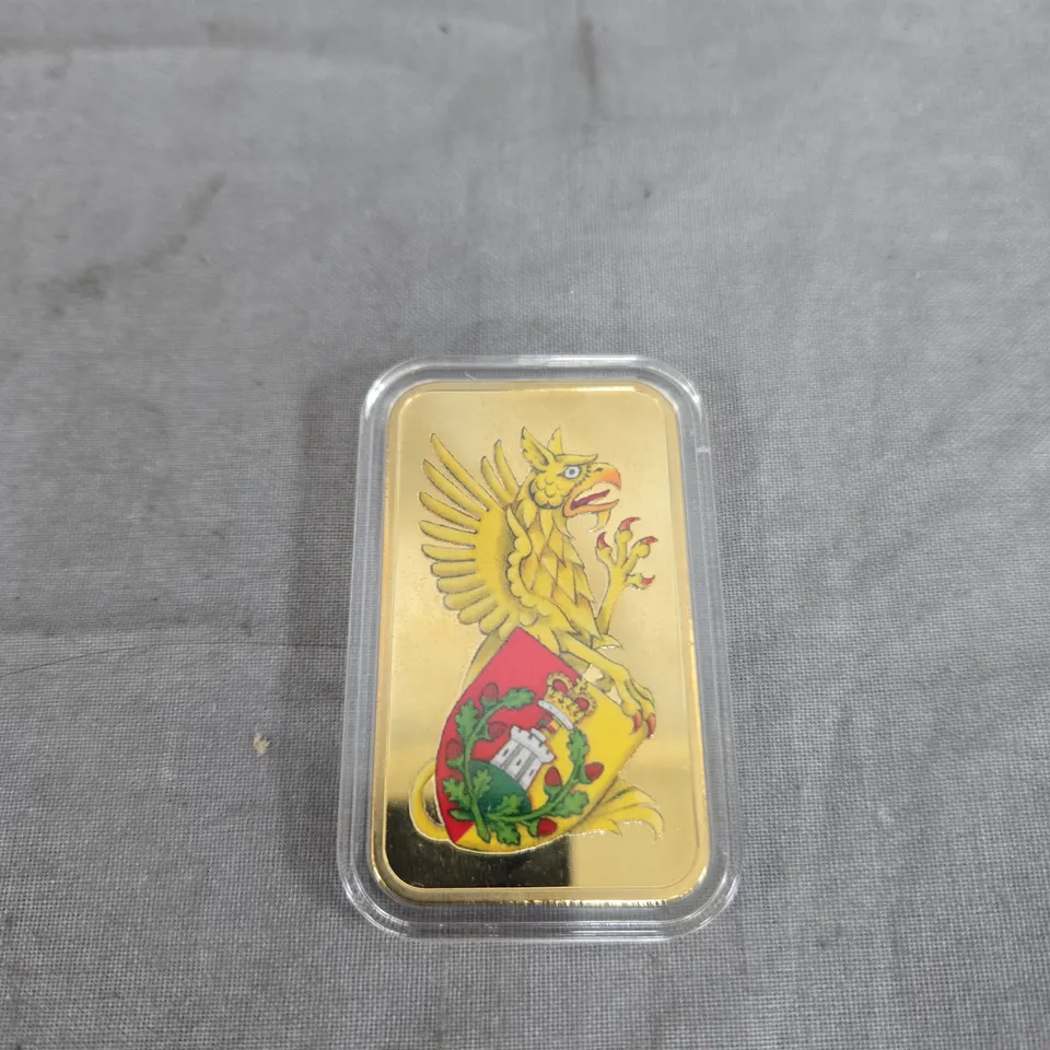 WESTMINSTER COLLECTION GOLD-TONED LIMITED EDITION COMMEMORATIVE INGOT