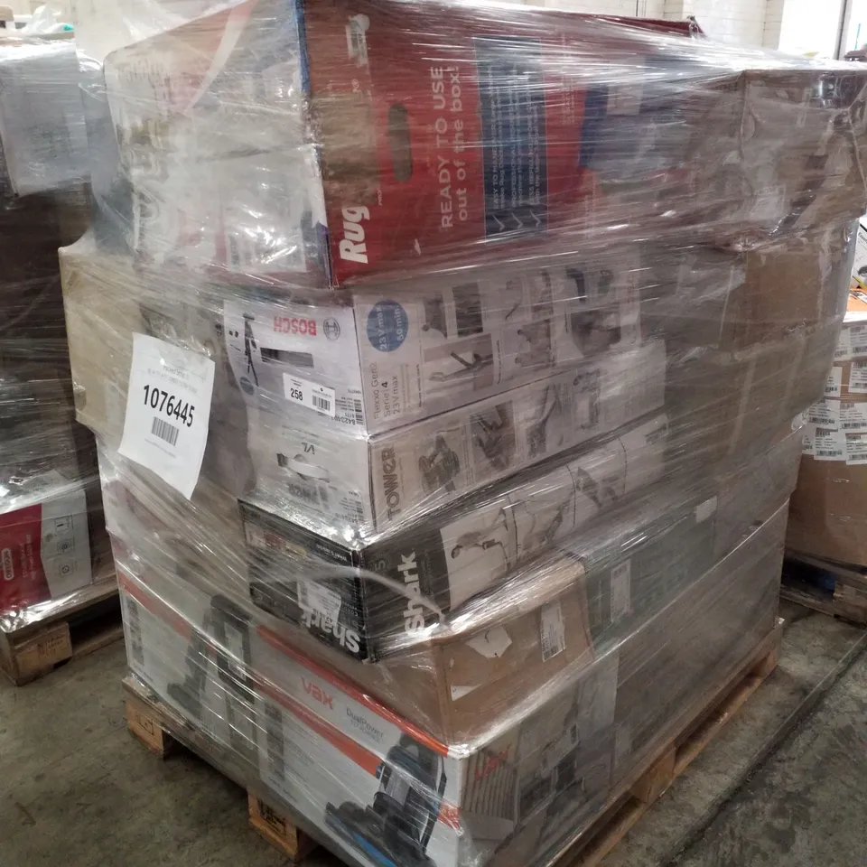PALLET OF APPROXIMATELY 33 UNPROCESSED RAW RETURN HOUSEHOLD AND ELECTRICAL GOODS TO INCLUDE;