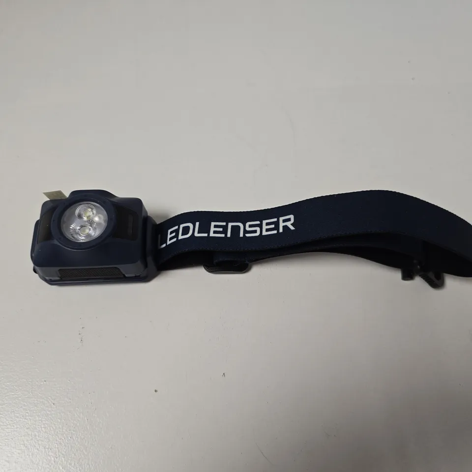 BOXED LEDLENSER HF4 HEADLAMP IN NAVY