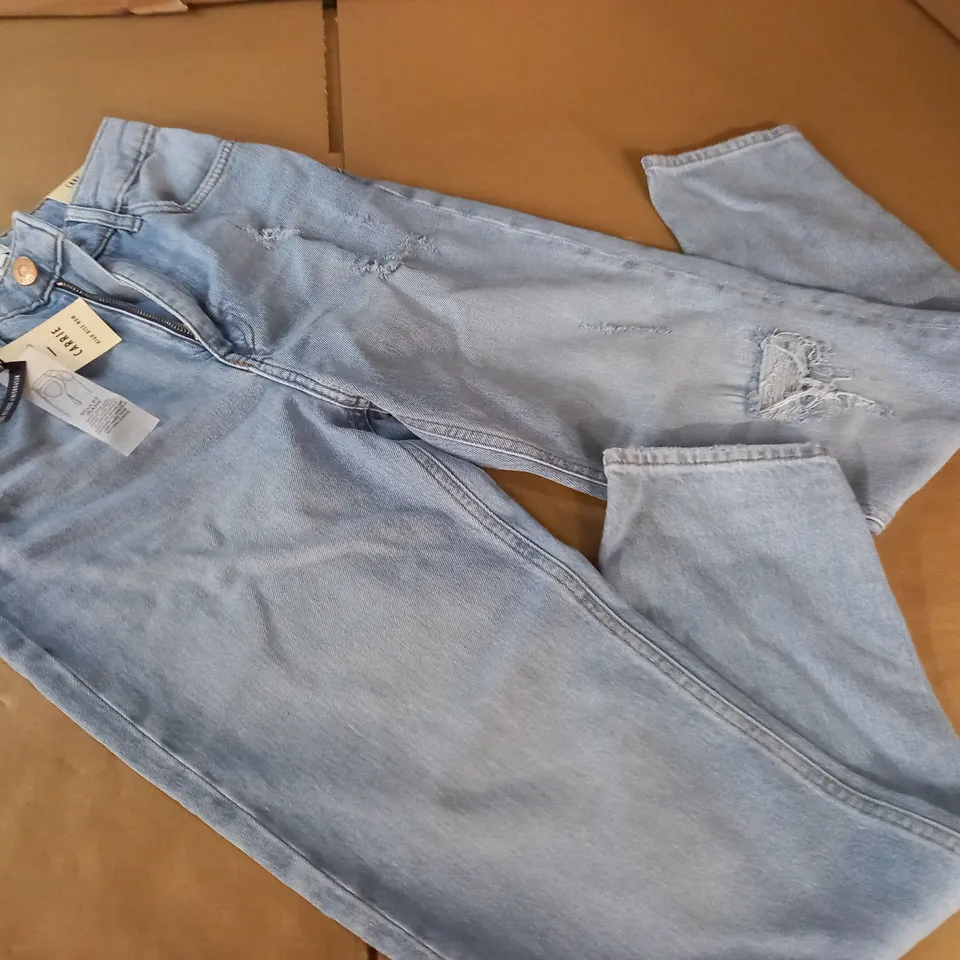 RIVER ISLAND CARRIE HIGH RISE MOM JEANS - 10R