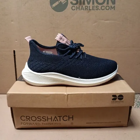 CROSSHATCH RIDGEWAY LADIES SHOES NAVY/PINK – UK 5 (EU 38)