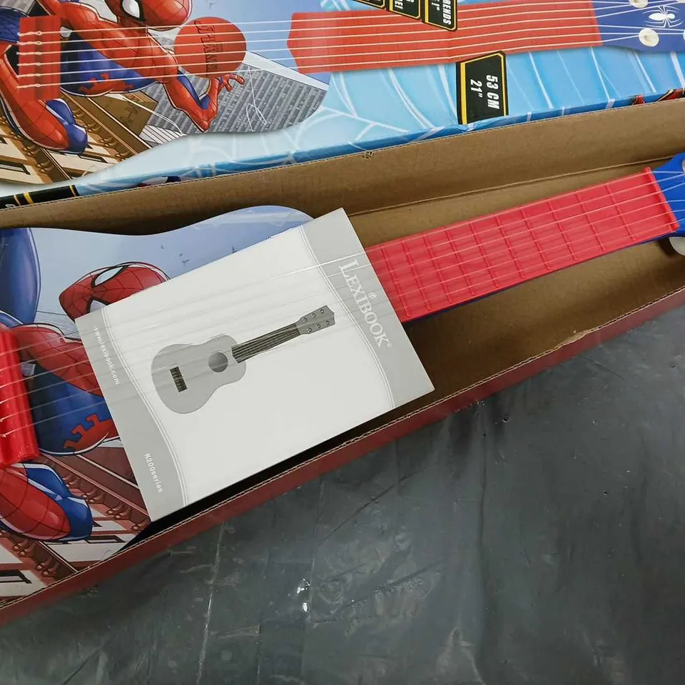 BOXED LEXIBOOK SPIDER-MAN GUITAR