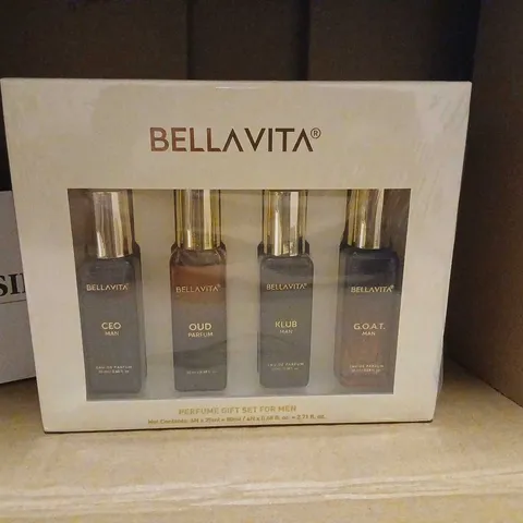 BELLAVITA PERFUME GIFT SET FOR MEN – BOXED, FOUR BOTTLES