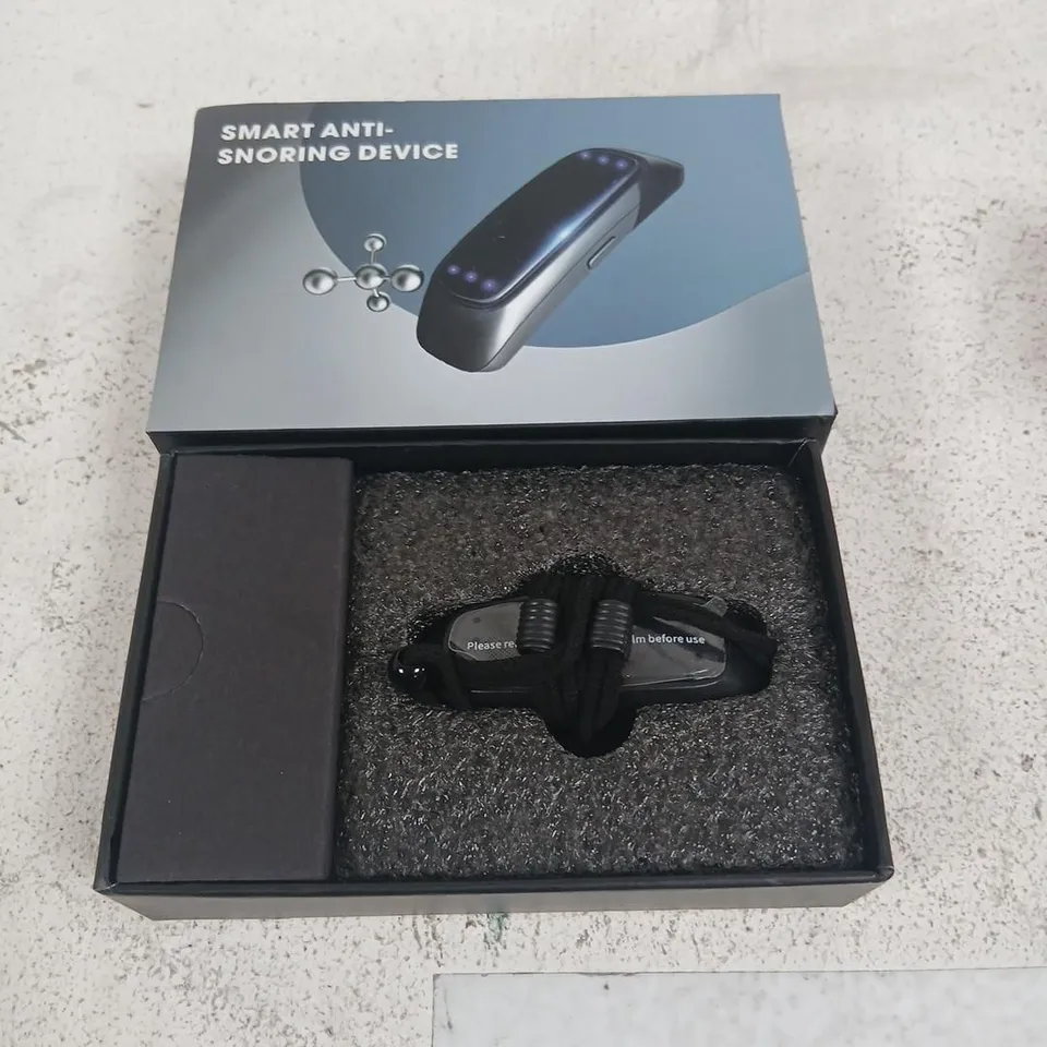 SMART ANTI-SNORING DEVICE – BOXED