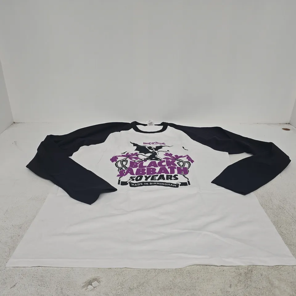 BLACK SABBATH 50 YEARS MADE IN BIRMINGHAM HOME OF METAL T SHIRT LARGE