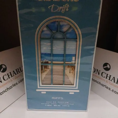 BOXED AND SEALED SEASONS DRIFT RIIFFS EAU DE PARFUM 100ML