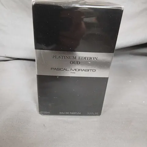 BOXED AND SEALED PLATINUM EDITION OUD PASCAL MORABITO PARIS EAU DE PARFUM 100ML