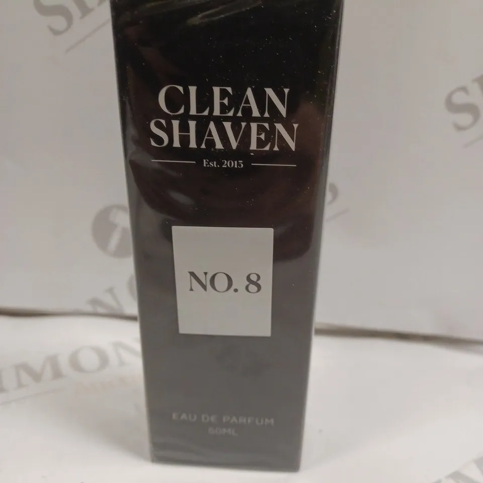 BOXED AND SEALED CLEAN SHAVEN N0.8 EAU DE PARFUM 50ML