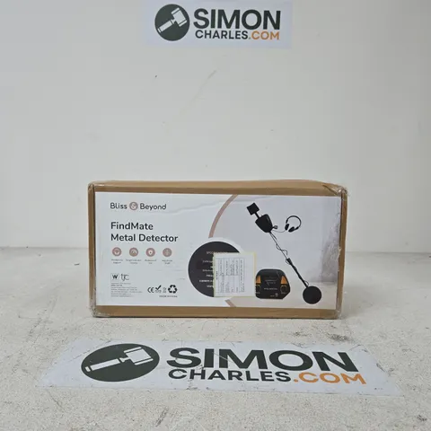 BLISS & BEYOND FINDMATE METAL DETECTOR – BOXED 