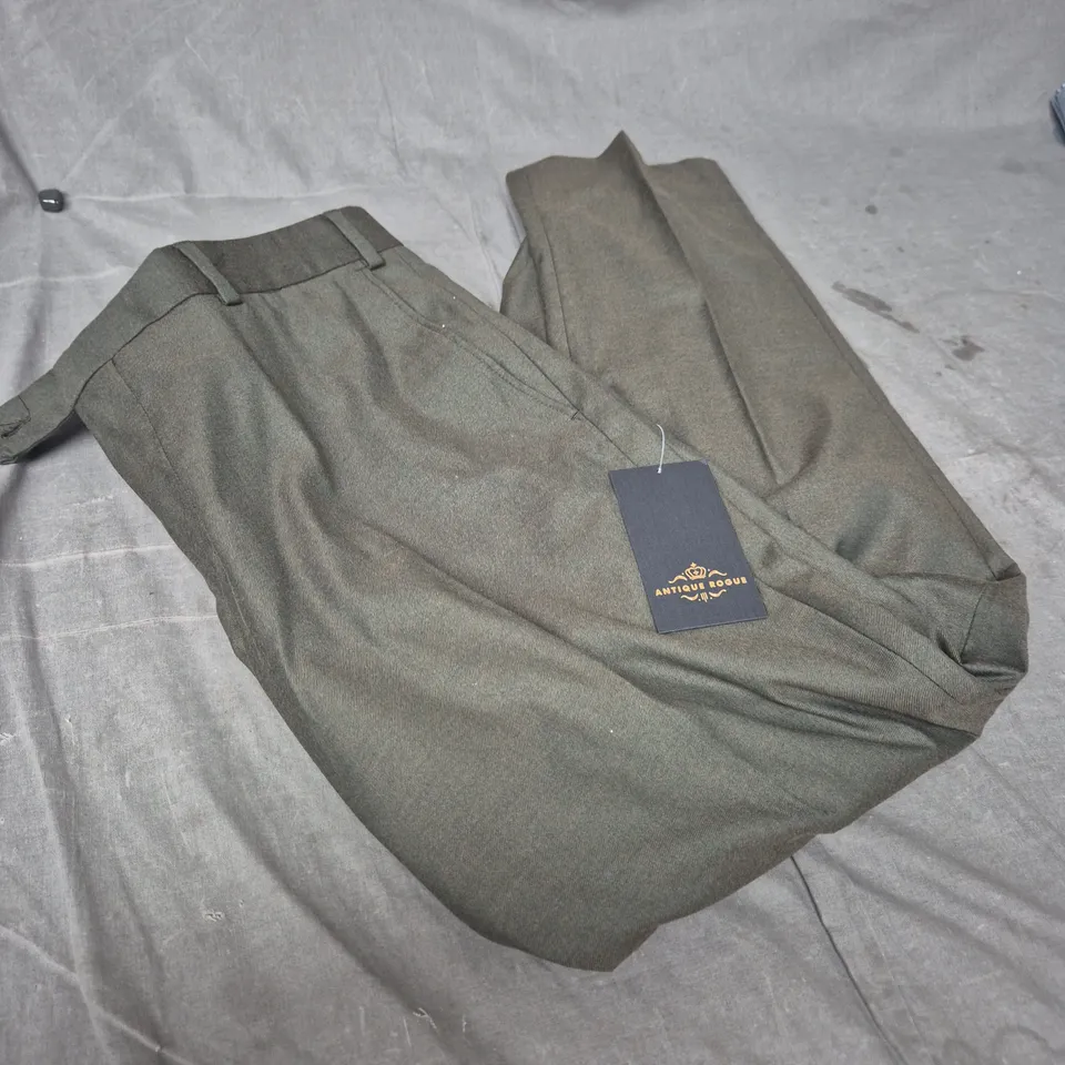 ANTIQUE ROGUE KHAKI TROUSERS, SIZE 36R (AR25210MT)