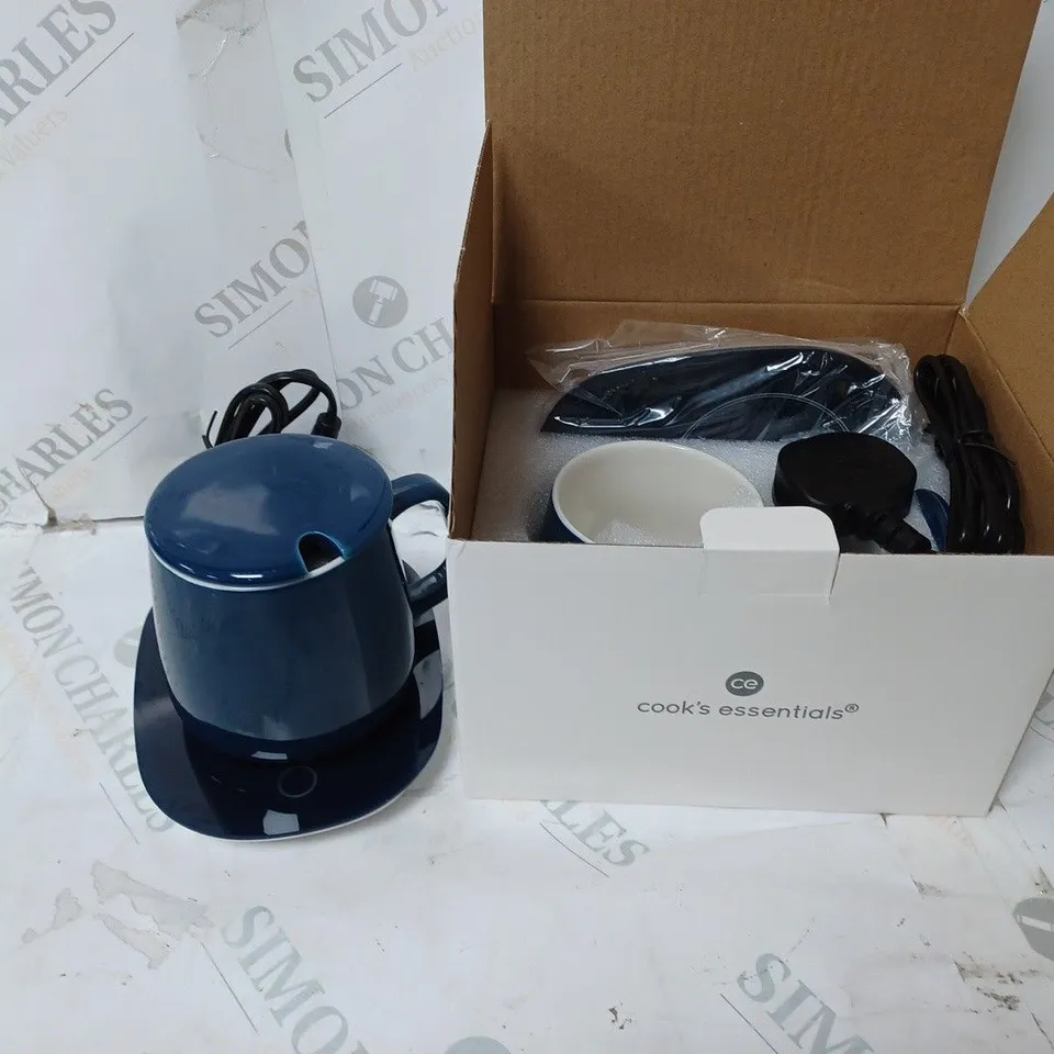 COOK'S ESSENTIALS SET OF 2 MUG WARMER GIFT SET