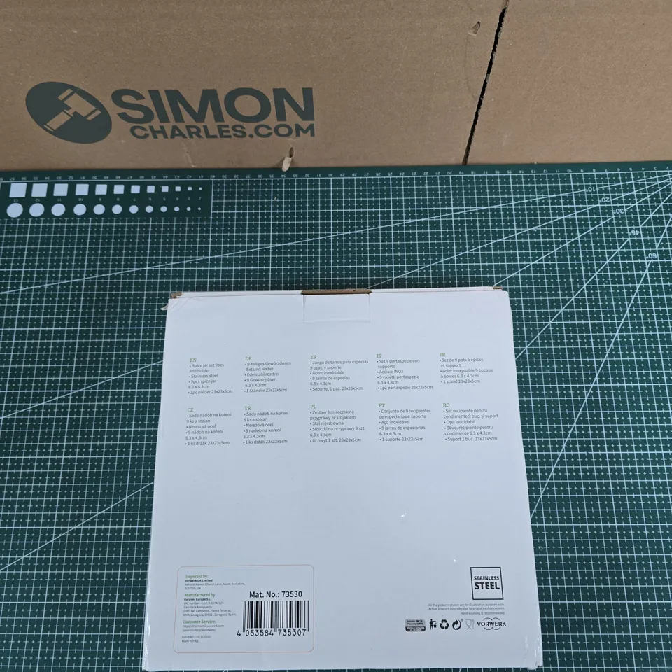 THERMOMIX SPICE JAR SET BY VORWERK