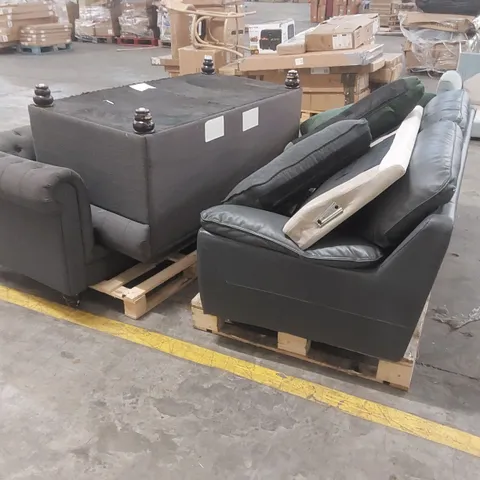 2x PALLETS CONTAINING A LARGE ASSORTMENT OF SOFA PARTS