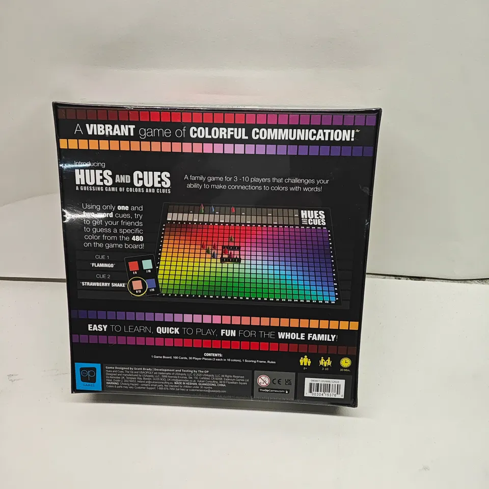 SEALED HUES & CUES GUESSING GAME