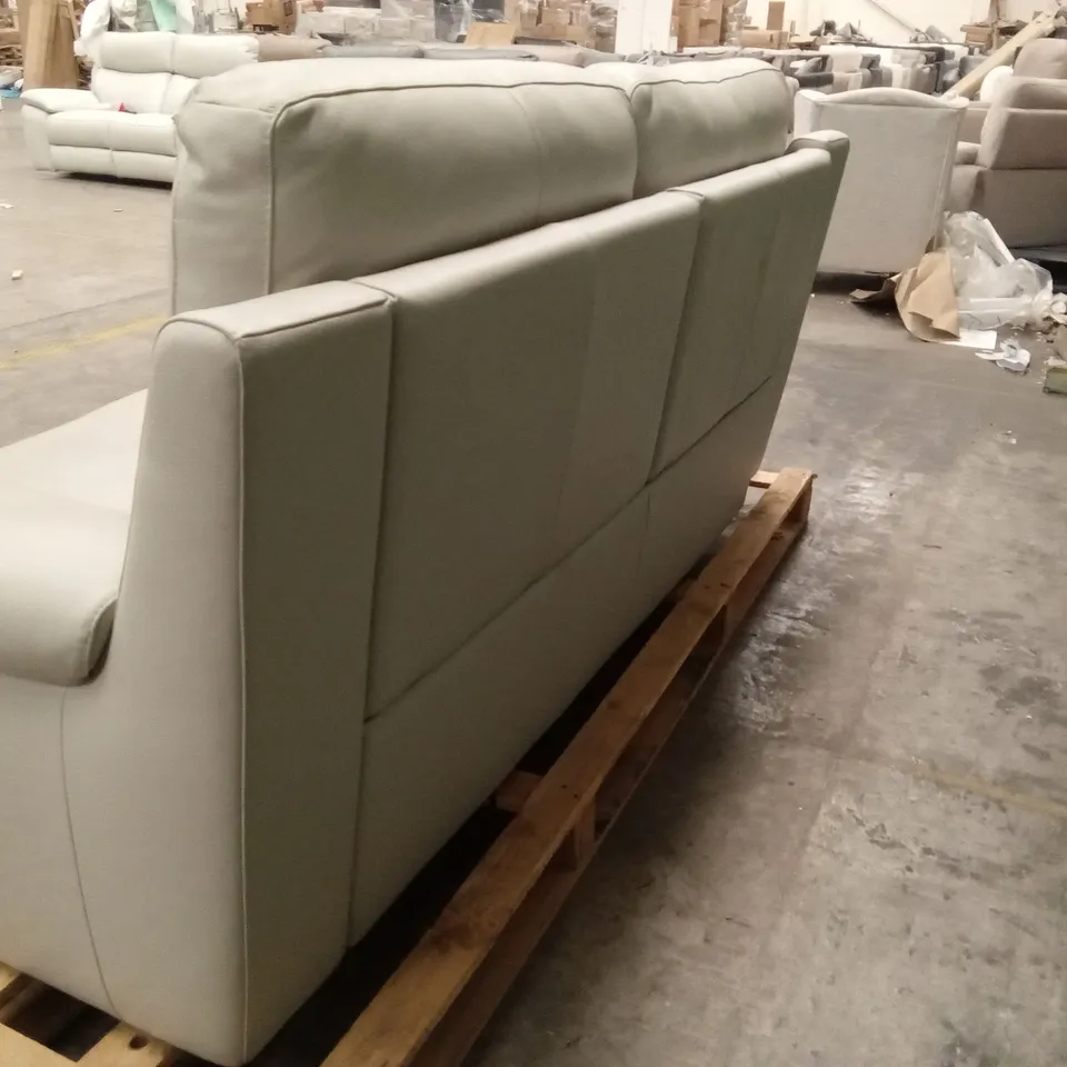 QUALITY DESIGNER ITALIAN MADE MORENO 3 SEATER ELECTRIC RECLINER LEATHER SOFA
