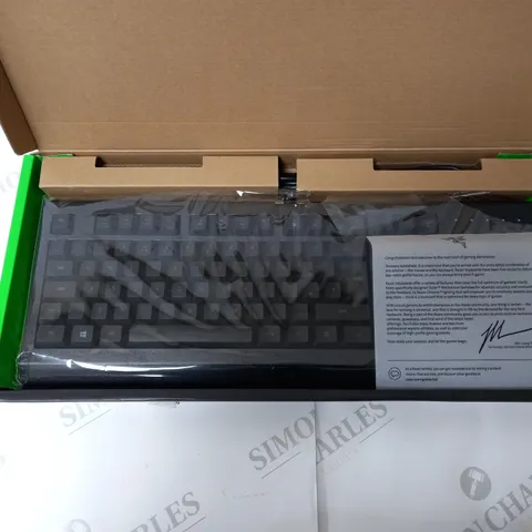 BOXED RAZER CYNOSA LITE ESSENTIAL GAMING KEYBOARD 