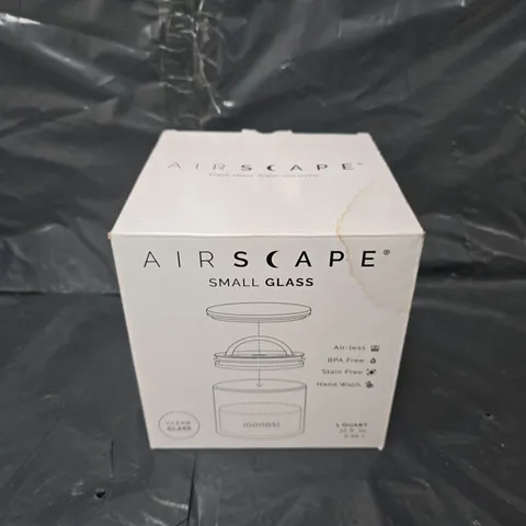 BOXED AIRSCAPE SMALL GLASS COFFEE CONTAINER