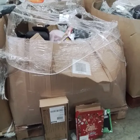 PALLET OF ASSORTED HOUSEHOLD GOODS AND PRODUCTS TO INCLUDE;PHONE CASE,CHRISTMAS DECORATION,WALL MOUNT 