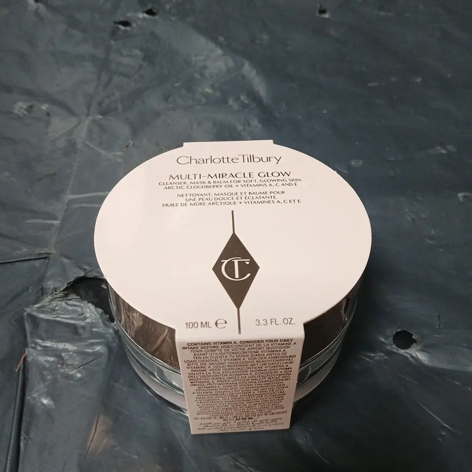 CHARLOTTE TILBURY MULTI MIRACLE GLOW CLEANSER, MASK AND BALM - 100ML