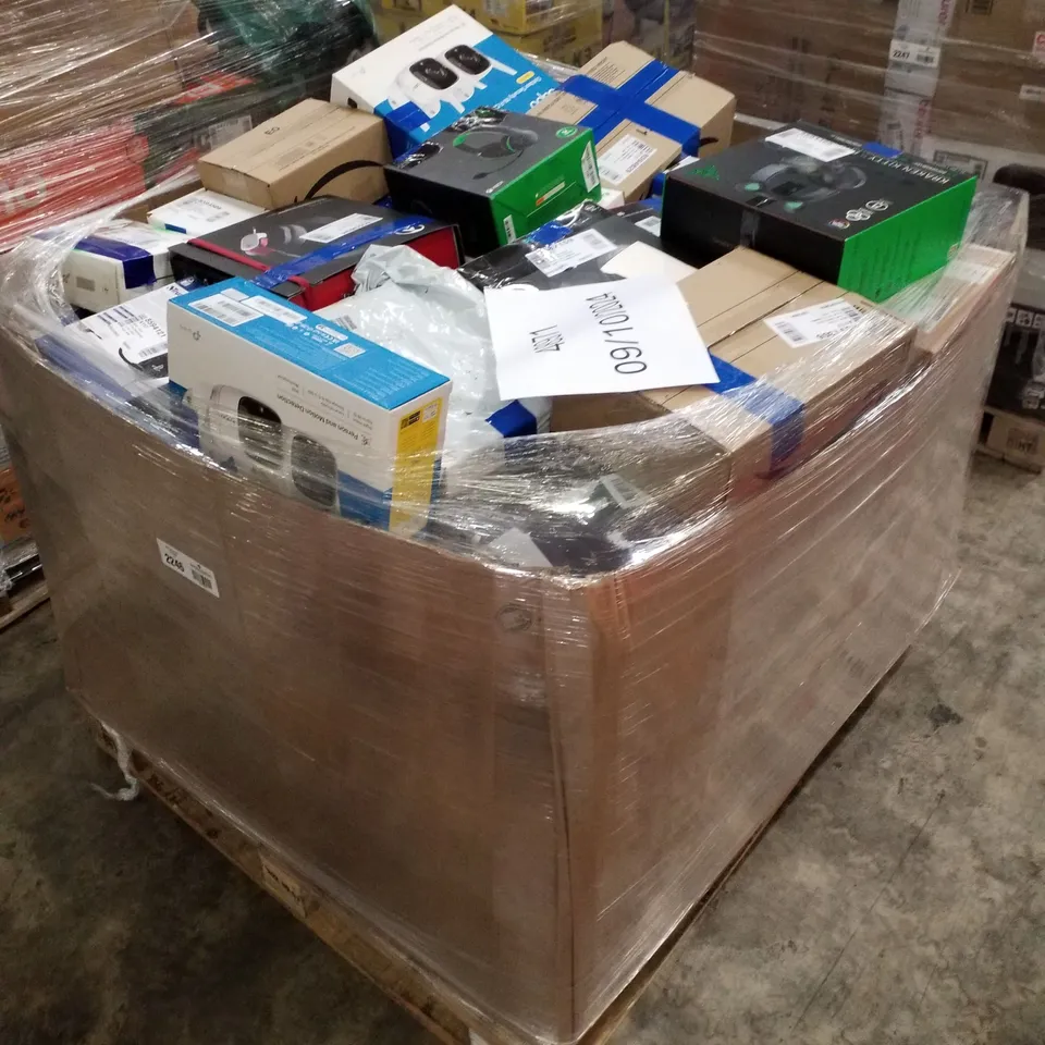 PALLET OF APPROXIMATELY 145 UNPROCESSED HIGH VALUE RAW RETURN ELECTRICAL GOODS TO INCLUDE;
