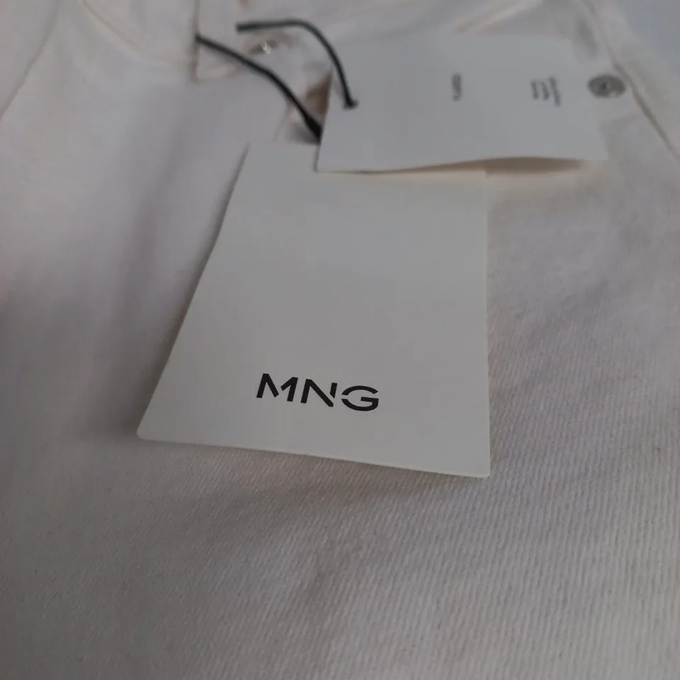 MNG BY MANGO WOMAN TROUSERS, REJANO 328 SIENA, UK 10 (EU 38) – WHITE