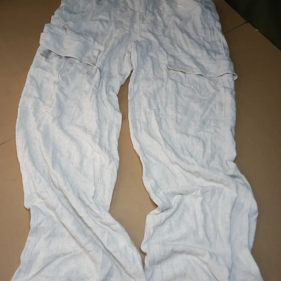 URBAN OUTFITTERS ARCHIVE THIN PANTS IN BEIGE - SIZE MEDIUM