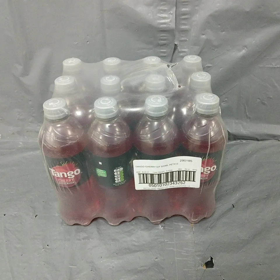 12 PACK OF TANGO CHERRY 500ML 