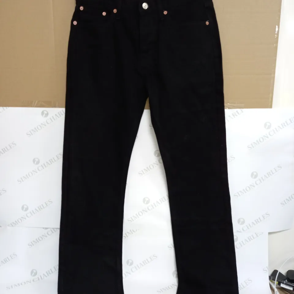 LEVIS ORIGINAL 501 JEAN IN BLACK - W32 L32
