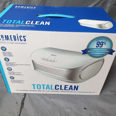 BOXED HOMEDICS TOTAL CLEAN 5 IN 1 DESKTOP AIR PURIFIER AP-DT10WT-EU