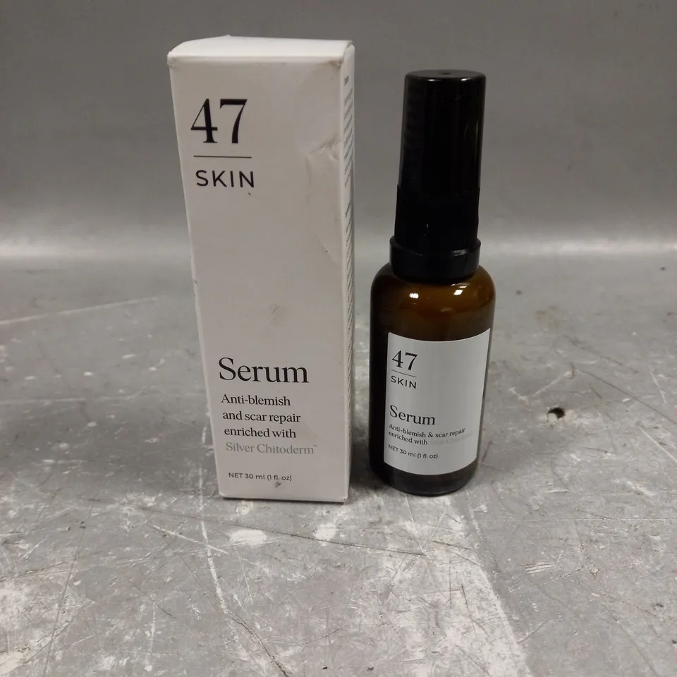 BOXED 47 SKIN ANTI-BLEMISH AND SCARE REPAIR SERUM 30ML