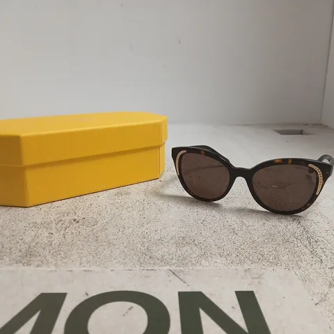 SWAROVSKI SUNGLASSES OSK6031 – DARK HAVANA / BROWN IN CASE