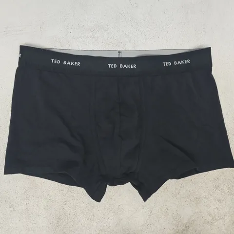 TED BAKER BOXER BRIEFS IN BLACK SIZE LARGE
