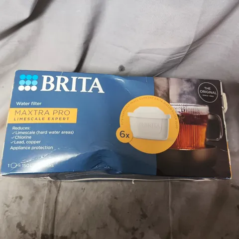BRITA MAXTRA PRO WATER FILTER CARTRIDGES – 6 PACK 