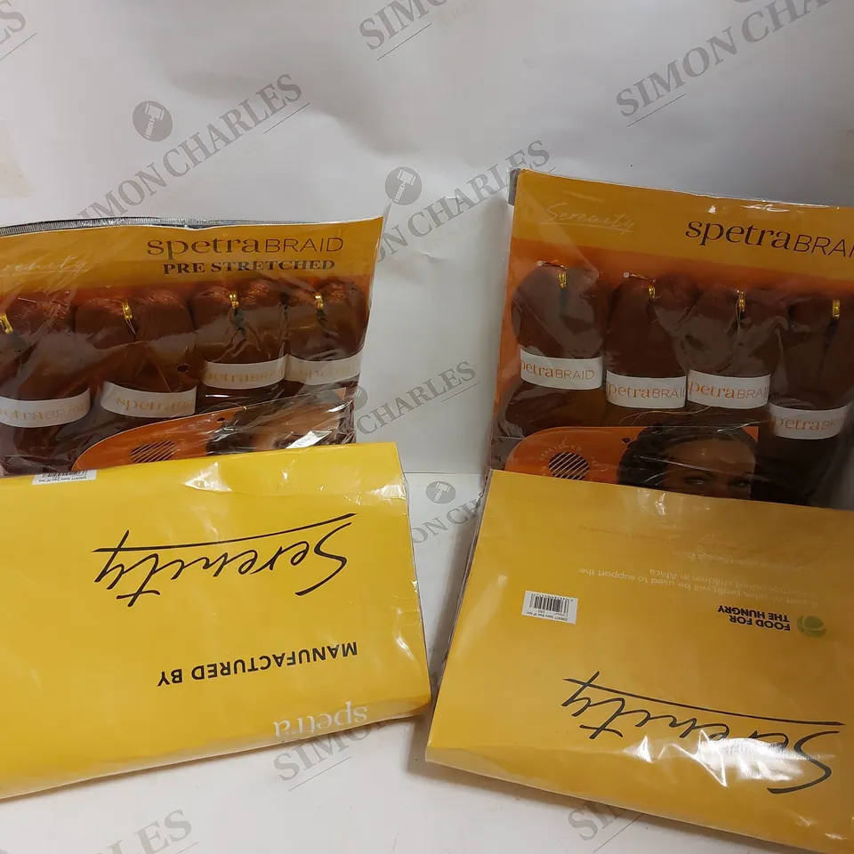 BOX OF 3 SPETRA PRE STRETCHED EXTENSIONS