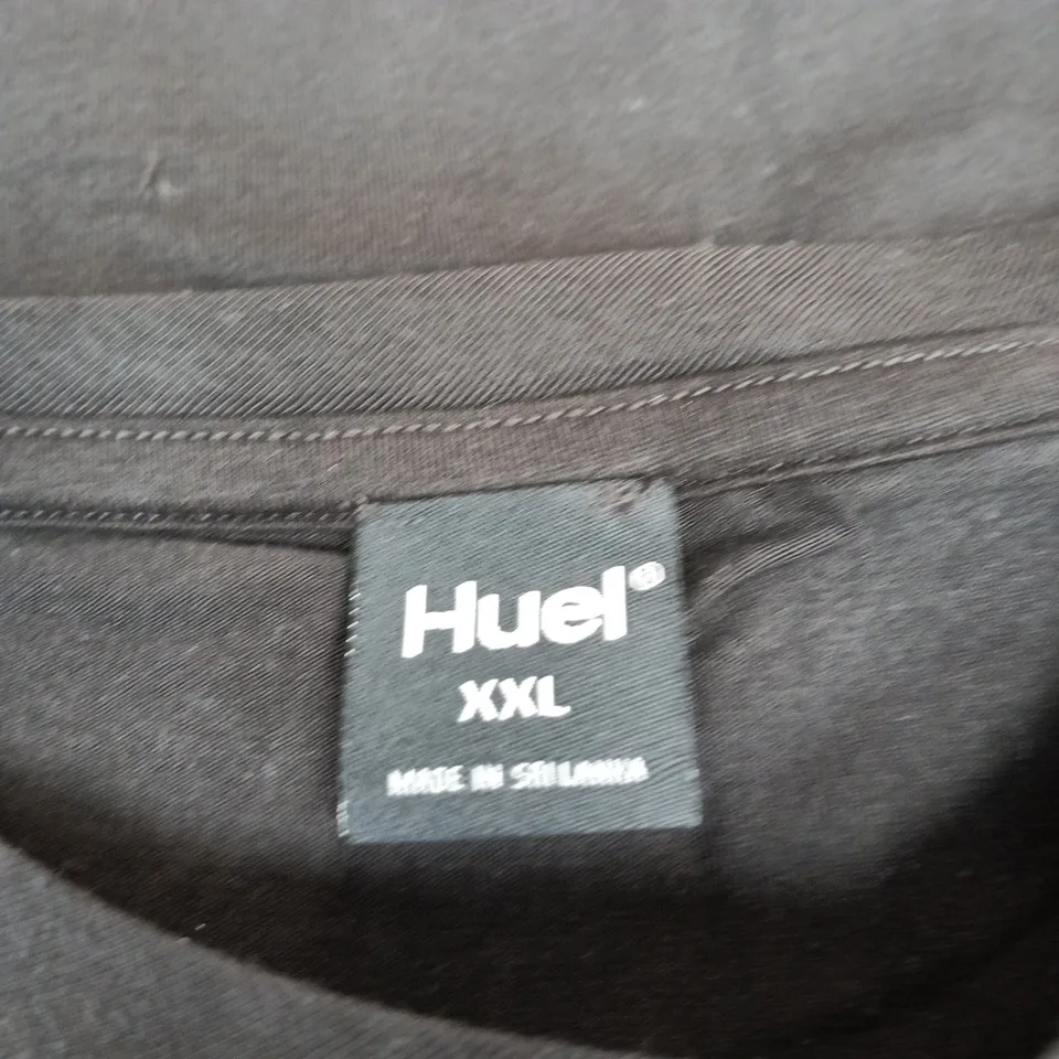 HUEL BLACK LOGO T-SHIRT – XXL (MADE IN SRI LANKA)