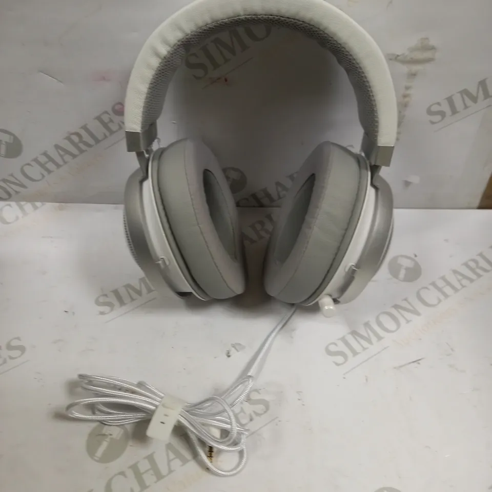 RAZER WIRED OVER HEAD GAMING HEADSET - WHITE 
