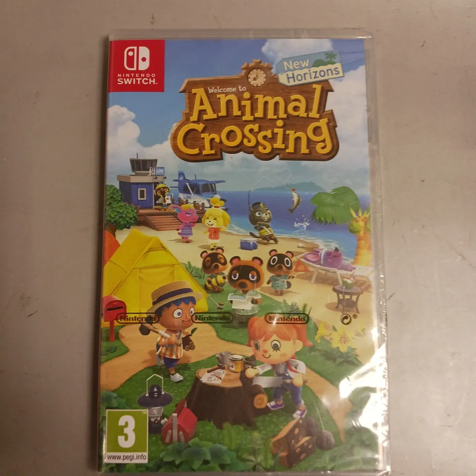 SEALED ANIMAL CROSSING NEW HORIZONS FOR NINTENDO SWITCH 