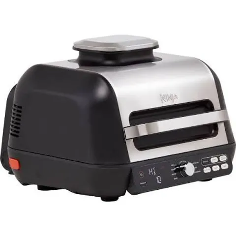BOXED NINJA FOODI MAX PRO HEALTH GRILL, FLAT PLATE & AIR FRYER AG651UK