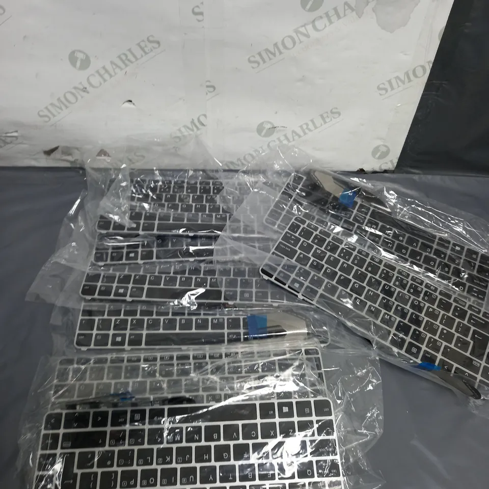 LOT OF 8 SLIM KEYBOARDS KEY108