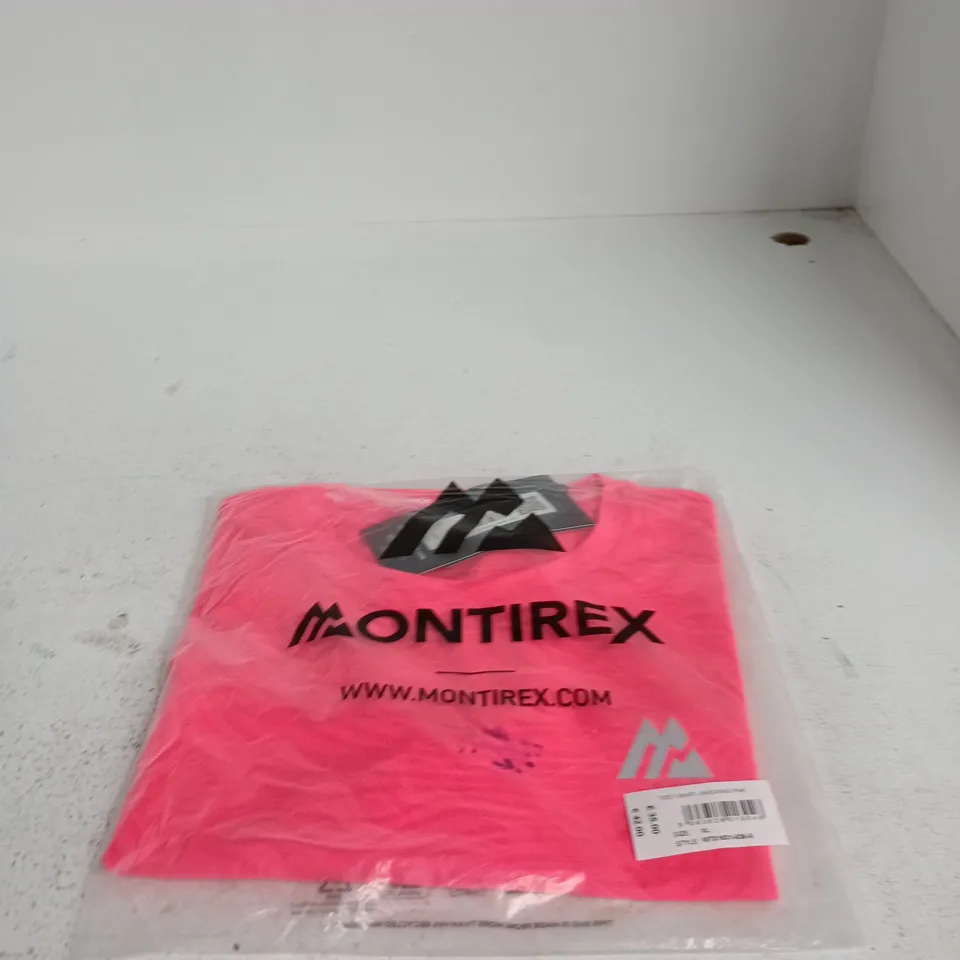 MONTIREX TIDE T-SHIRT - SHOCKING PINK - XL