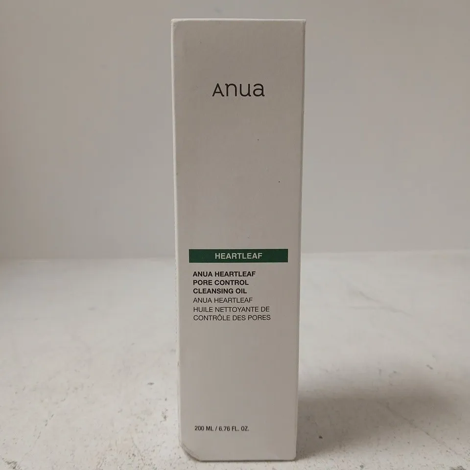 ANUA HEARTLEAF PORE CONTROL CLEANSING OIL – 200 ML (BOXED AND SEALED)