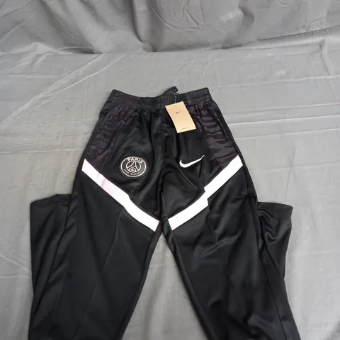 NIKE MENS FOOTBALL TRACK PANTS IN BLACK SIZE S