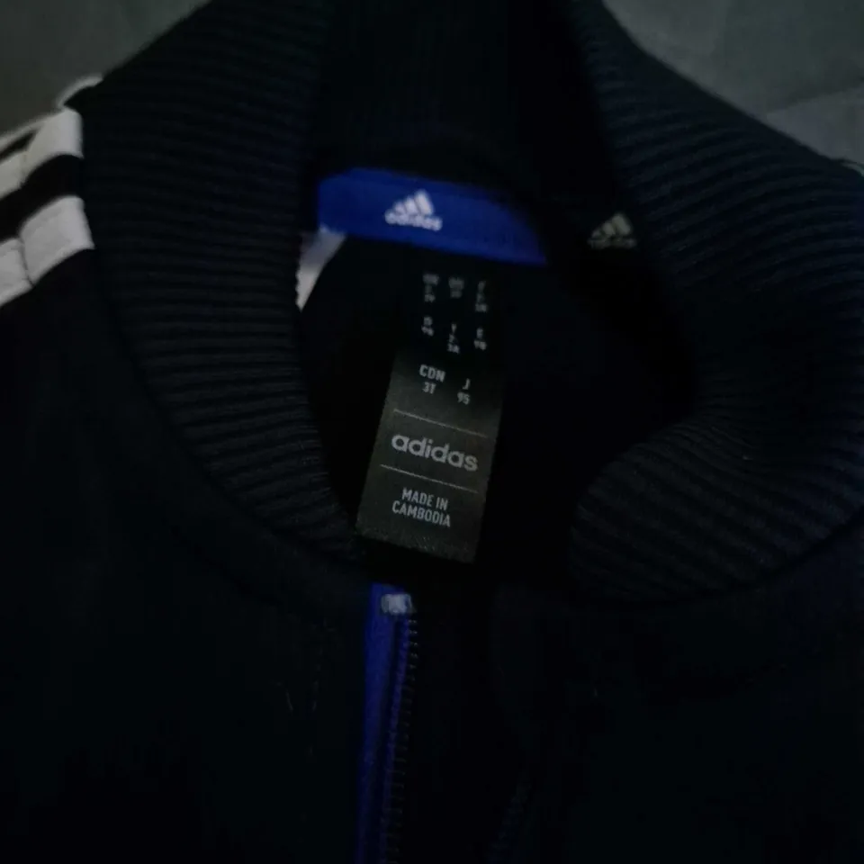 ADIDAS LEEDS UNITED KIDS TRAINING JACKET - UK 2-3Y