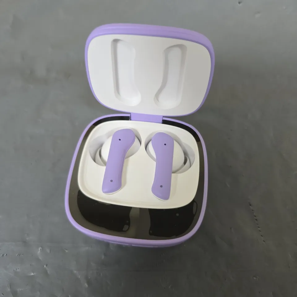 GROOVZ WIRELESS BLUETOOTH EARPHONES IN PURPLE