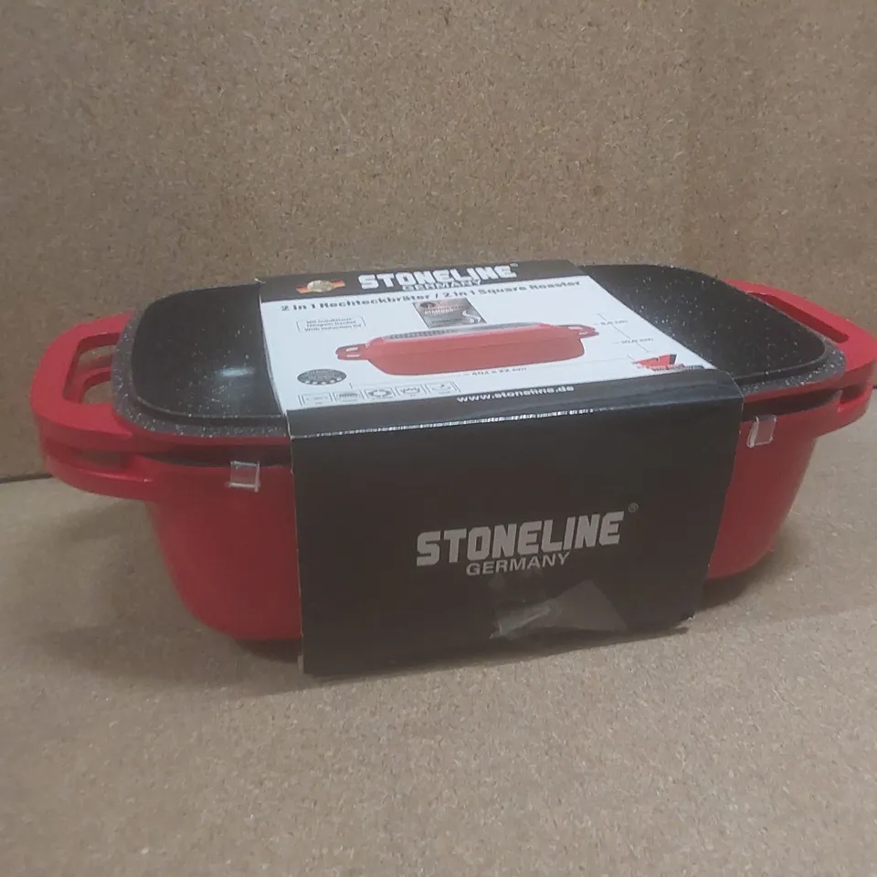 STONELINE 2-IN-1 ROASTER/CASSEROLE DISH