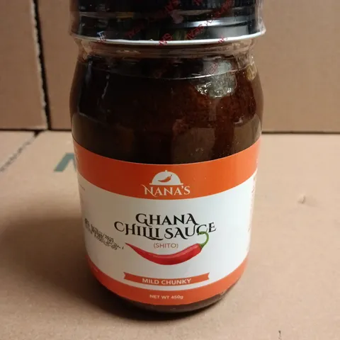 NANA'S GHANA CHILI SAUCE (SHITO) – MILD CHUNKY, 450G