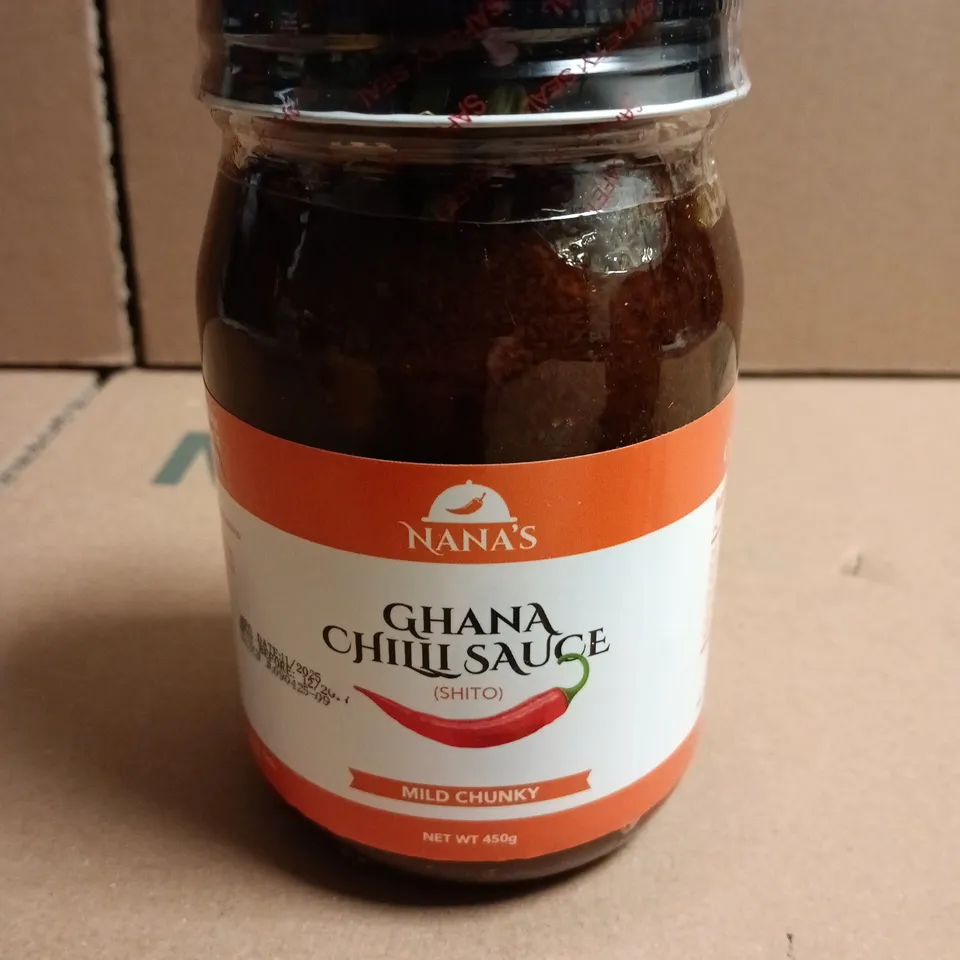 NANA'S GHANA CHILI SAUCE (SHITO) – MILD CHUNKY, 450G