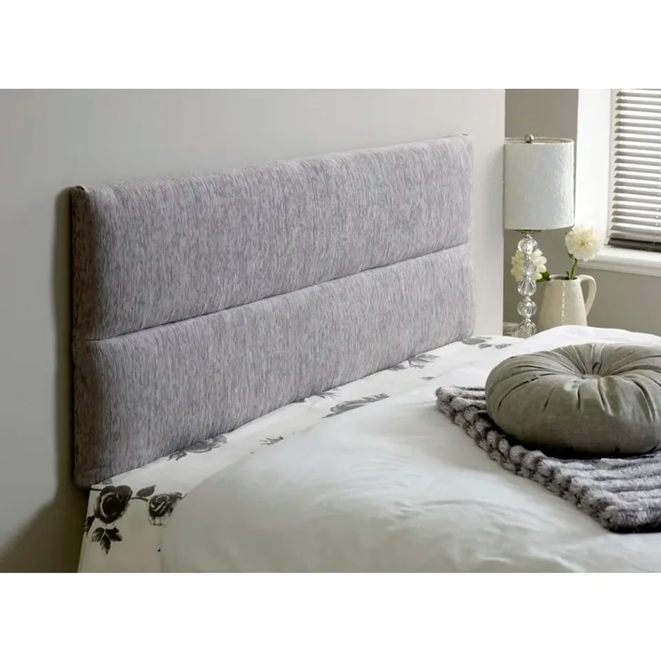BAGGED ELTON UPHOLSTERED HEADBOARD SUPER KING
