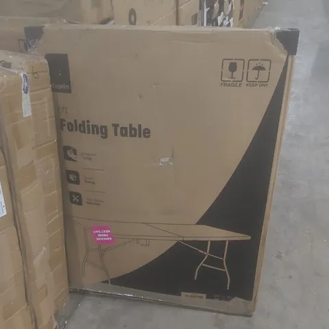 BOXED KEPLIN 6FT FOLDING TABLE